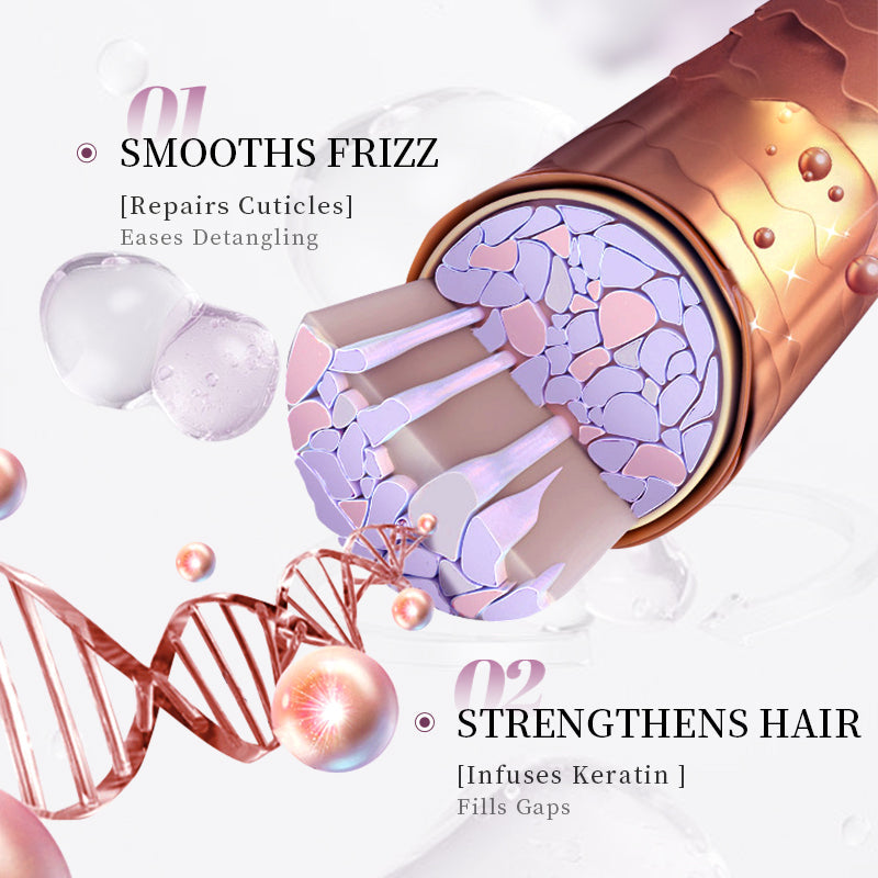HUNMUI Keratin Hair Conditioner,Shampoo 400ml