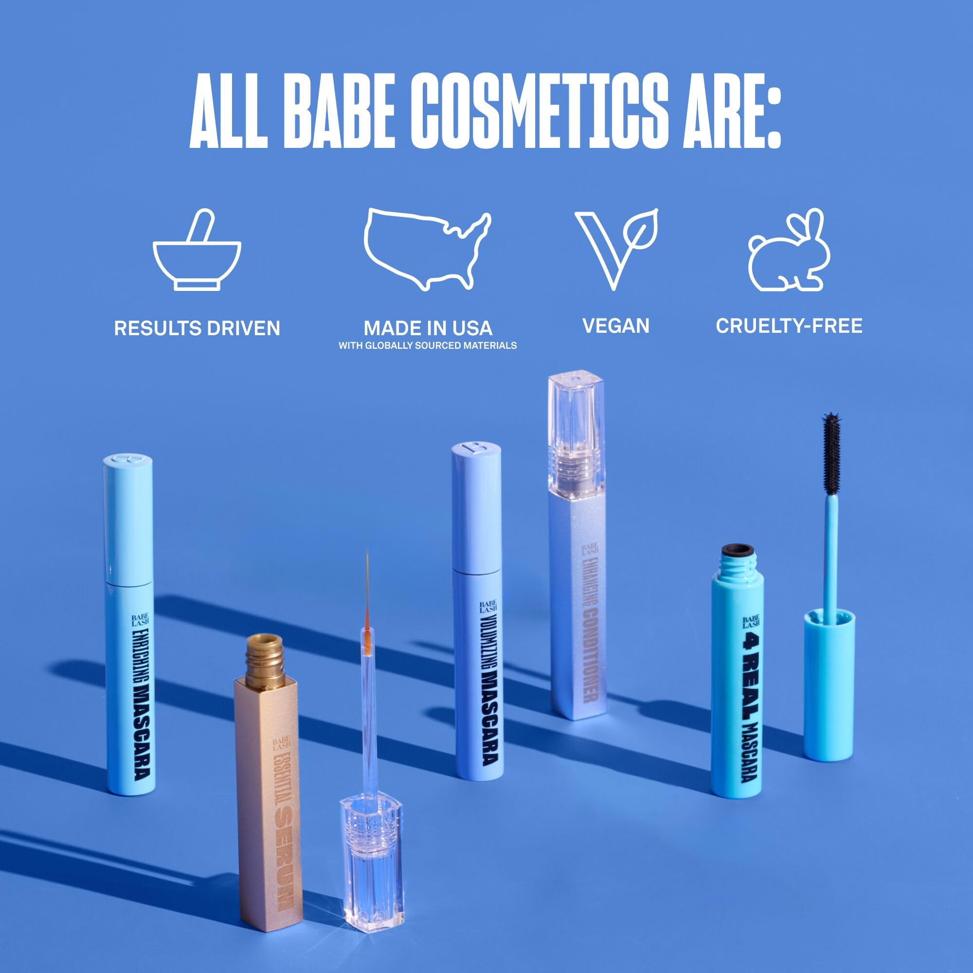 BABE ORIGINAL Babe Lash Enhancing Conditioner – Peptides & Biotin, 1mL