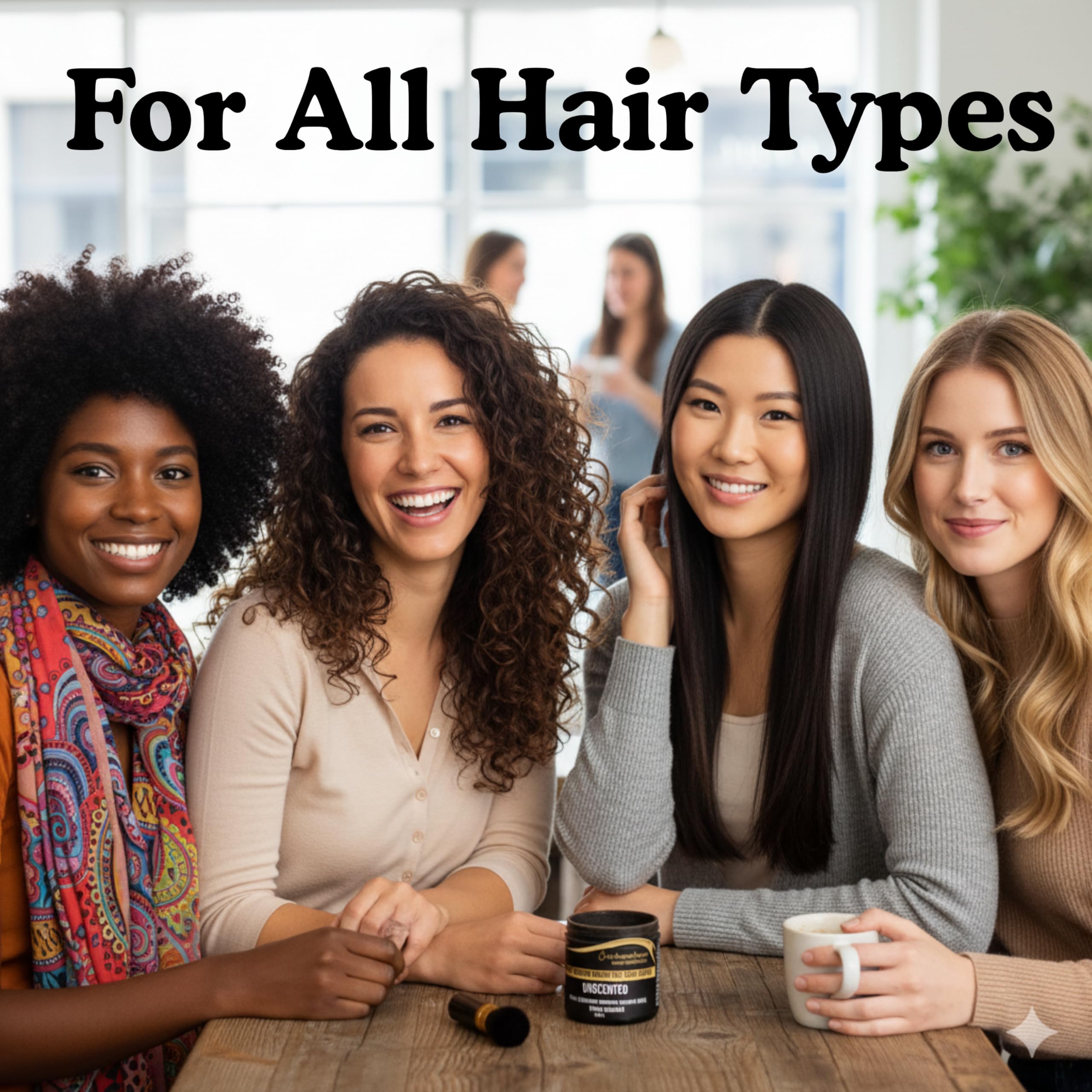 Back2Naturalness 100% Natural Dry Shampoo for Dark Hair & Brunettes – Unscented