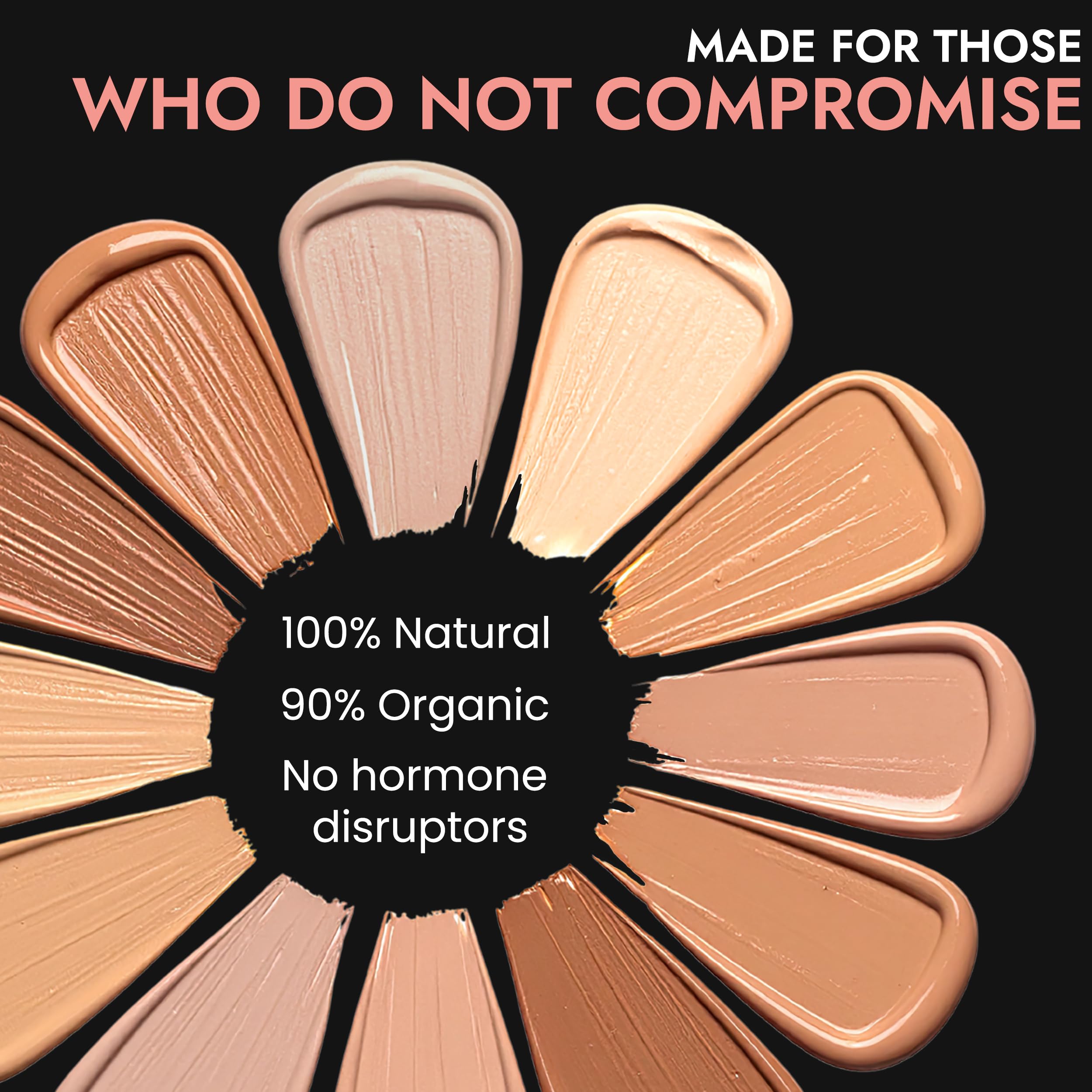 BaeBlu Organic Aloe-Based LUX Foundation Maple – Vegan, Gluten-Free, Made in USA