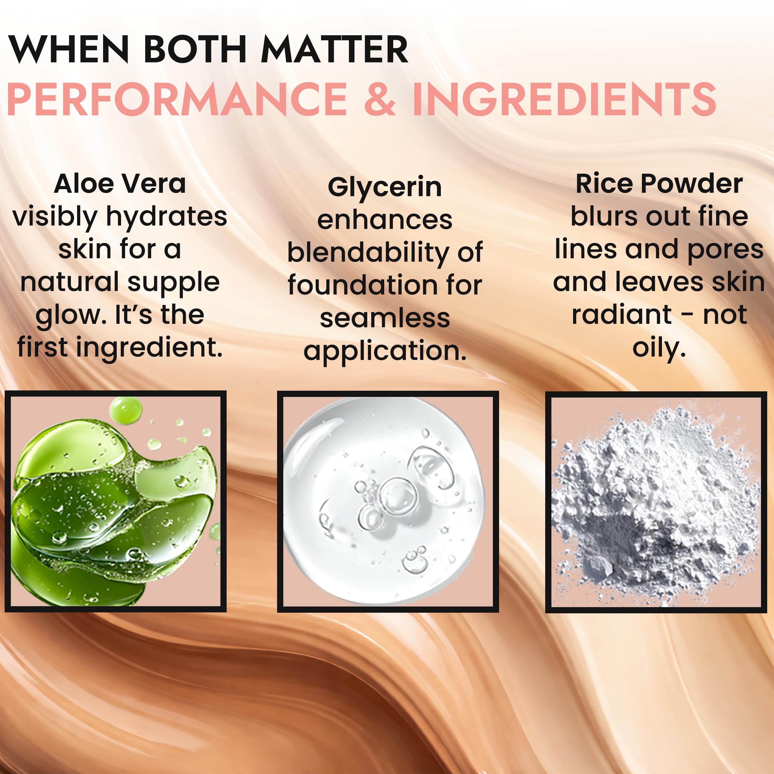 BaeBlu Organic Aloe-Based LUX Foundation Maple – Vegan, Gluten-Free, Made in USA