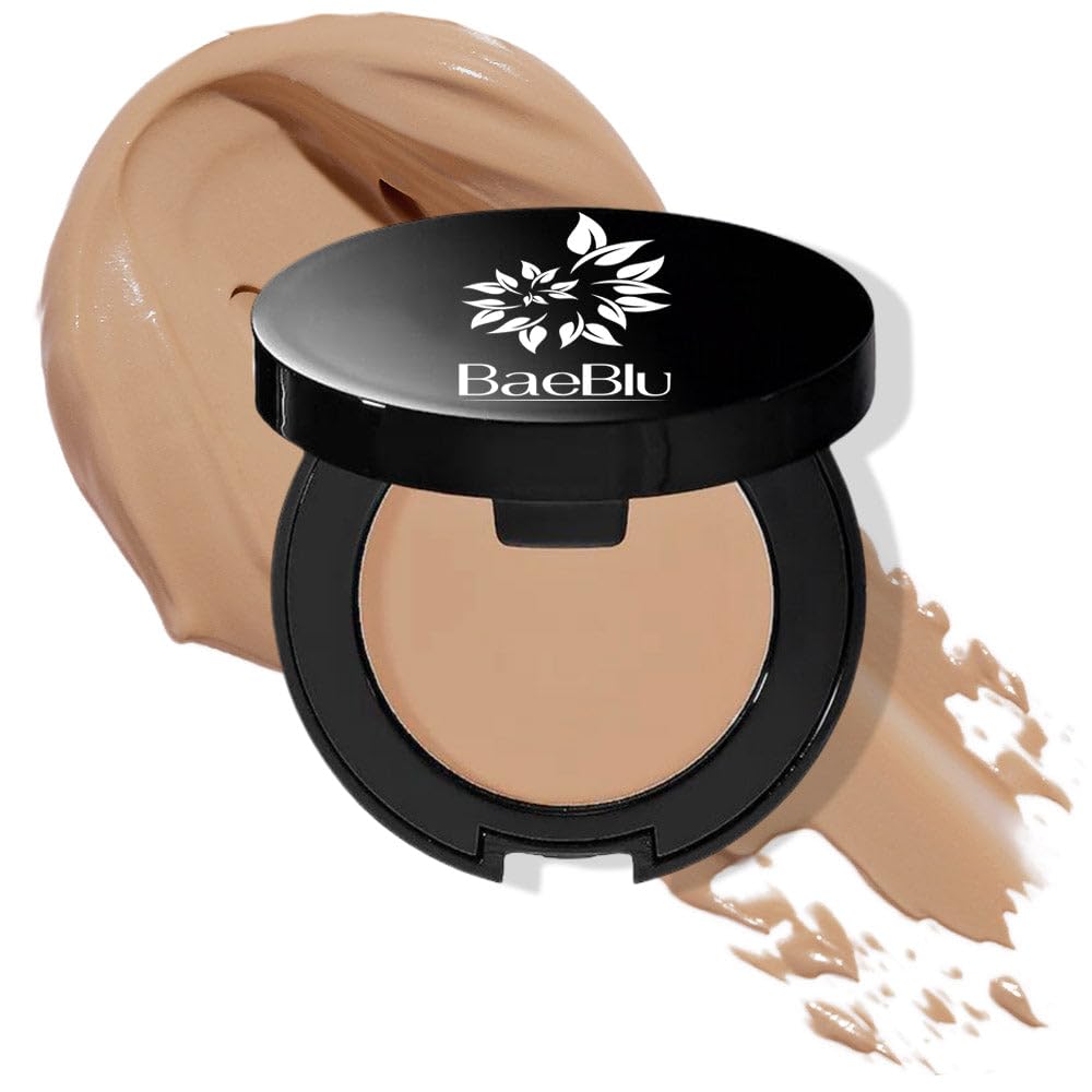BaeBlu Organic Concealer – Full Coverage, 100% Natural, Made in USA