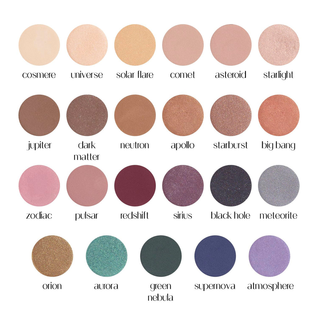 BaeBlu Hypoallergenic Eyeshadow – Organic 100% Natural (Redshift) – Made in USA