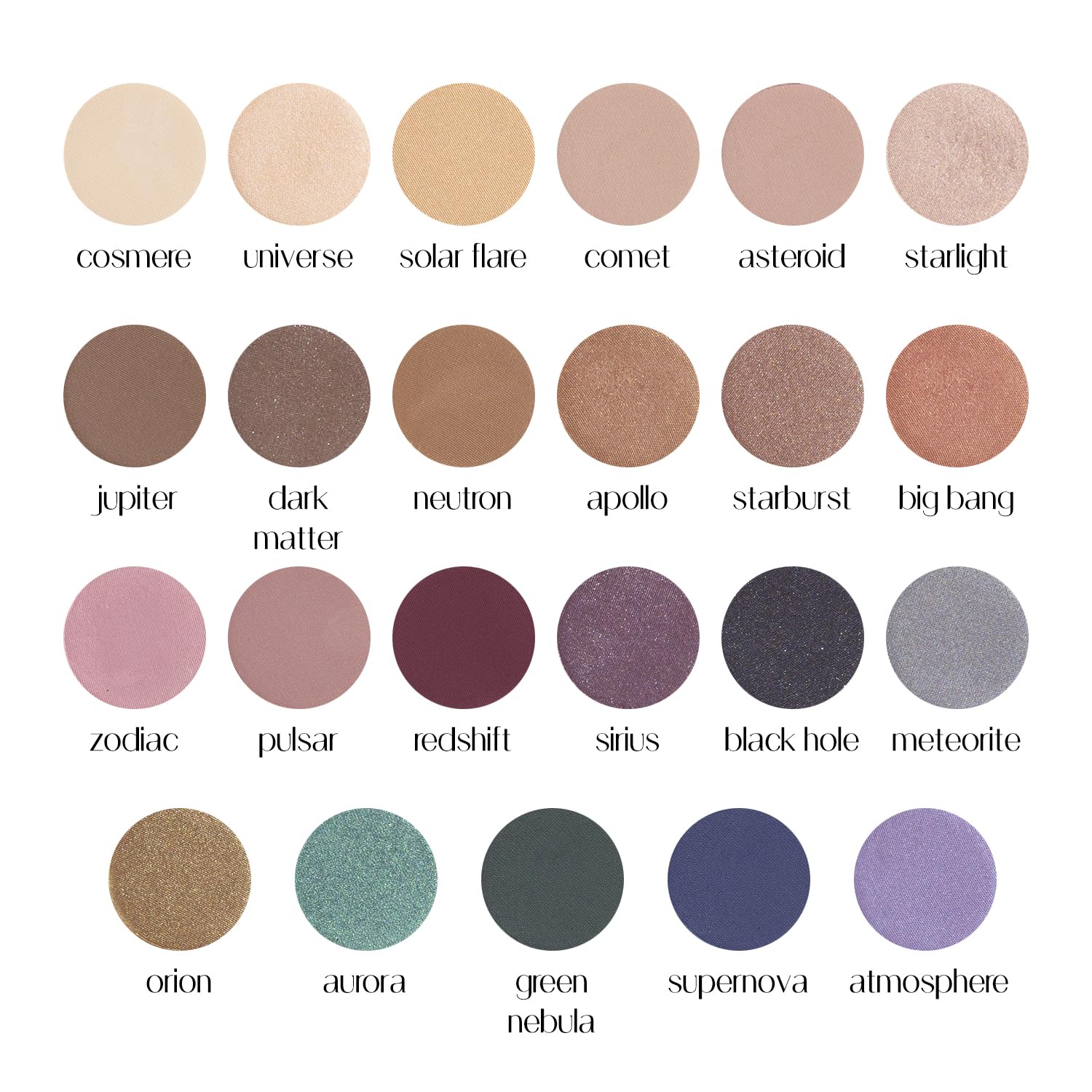 BaeBlu Hypoallergenic Eyeshadow – Organic 100% Natural (Redshift) – Made in USA