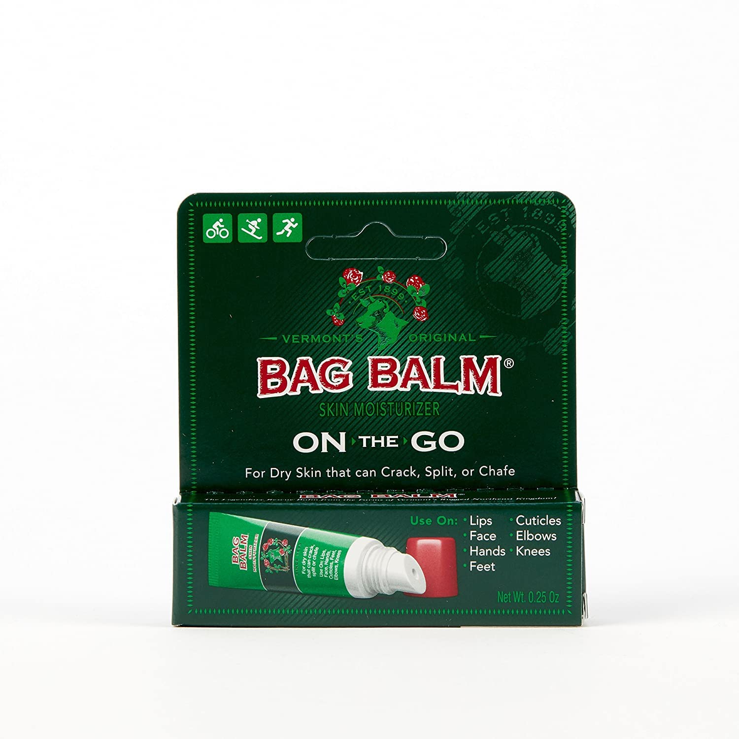 Bag Balm 0.33 oz On-the-Go Tube (4-Pack) – Travel-Friendly Skin Care Essential