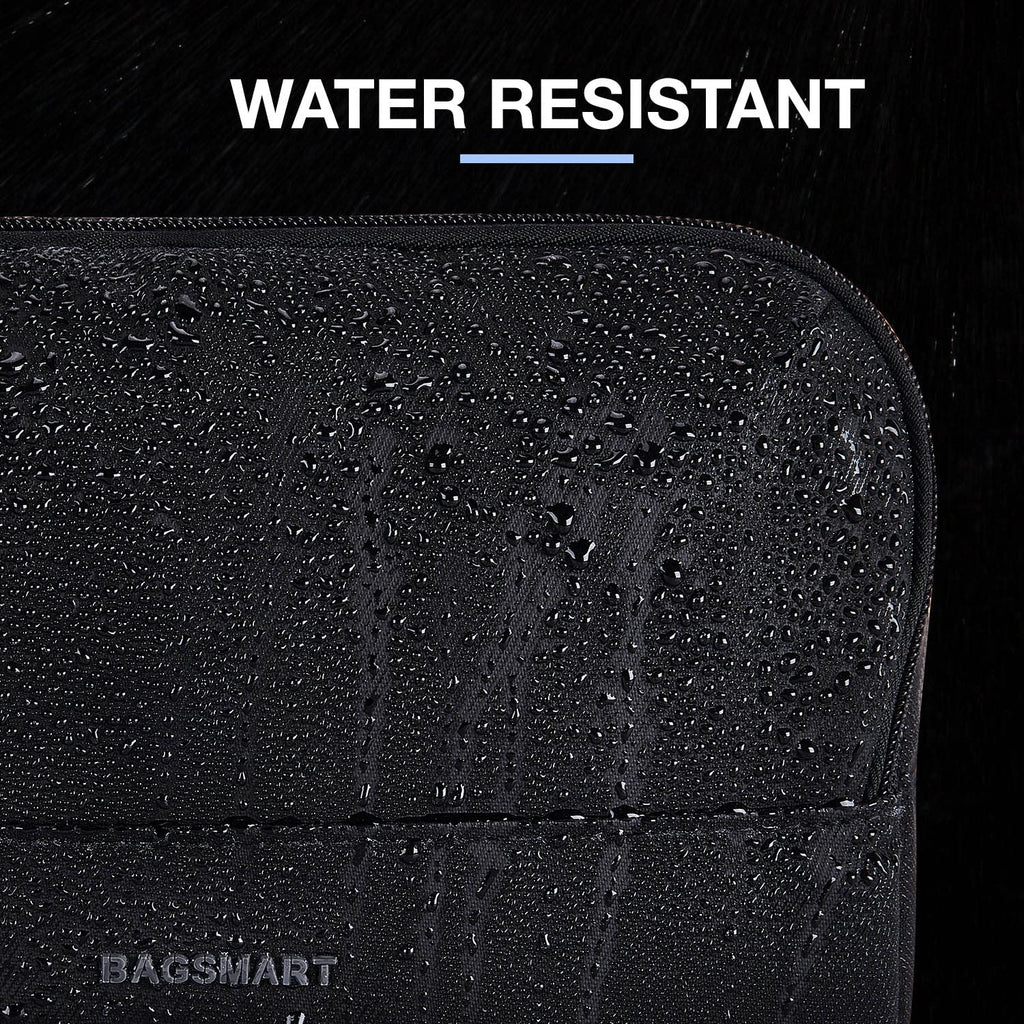 BAGSMART Large Toiletry Bag for Men – Water-Resistant Dopp Kit, Hanging Travel Organizer, Black