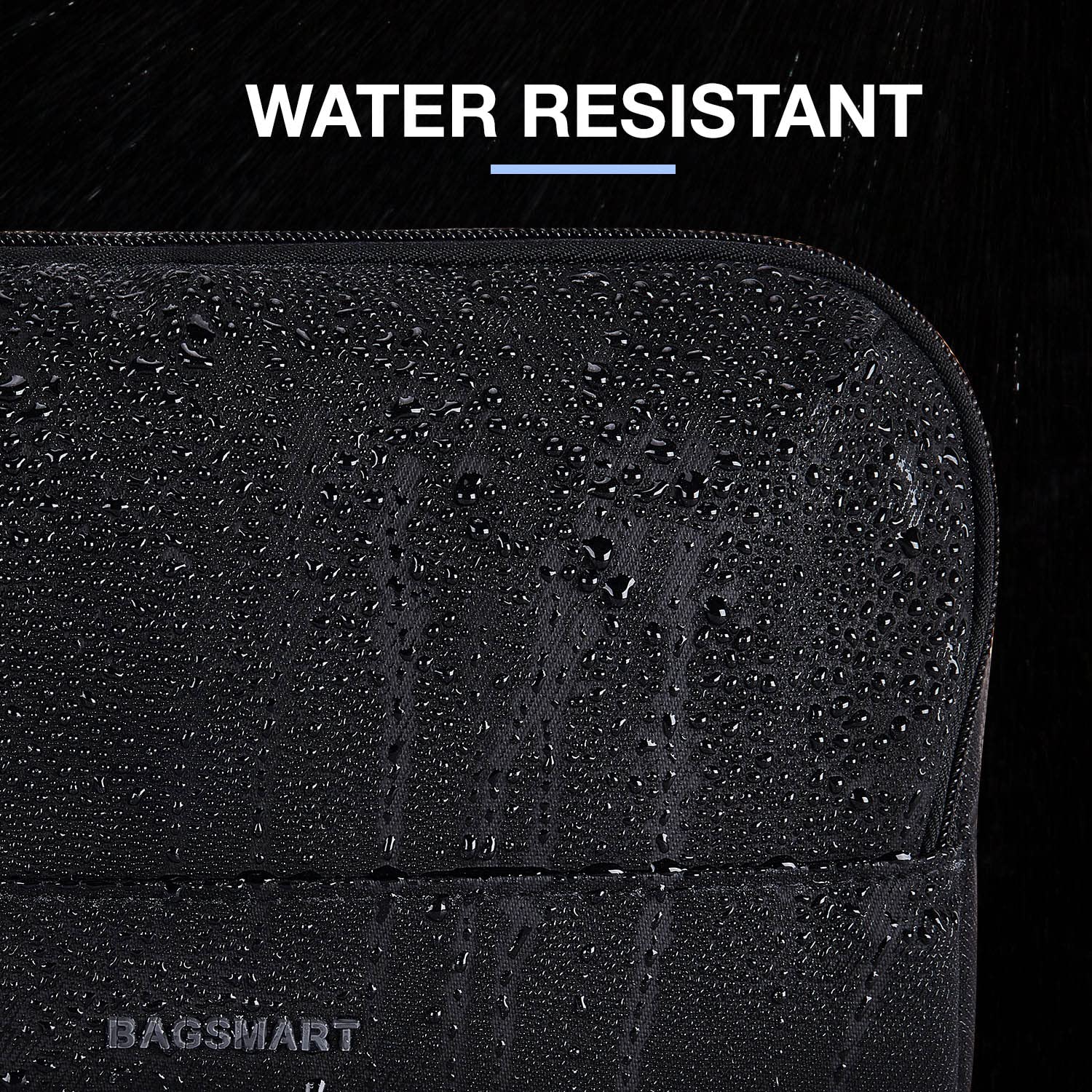 BAGSMART Large Toiletry Bag for Men – Water-Resistant Dopp Kit, Hanging Travel Organizer, Black