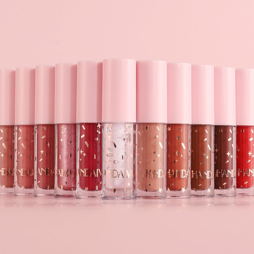 BAISEN DIARY 12-Color Velvet Matte Lipstick Gift Set – Long-Lasting, Not Fade (Set C)