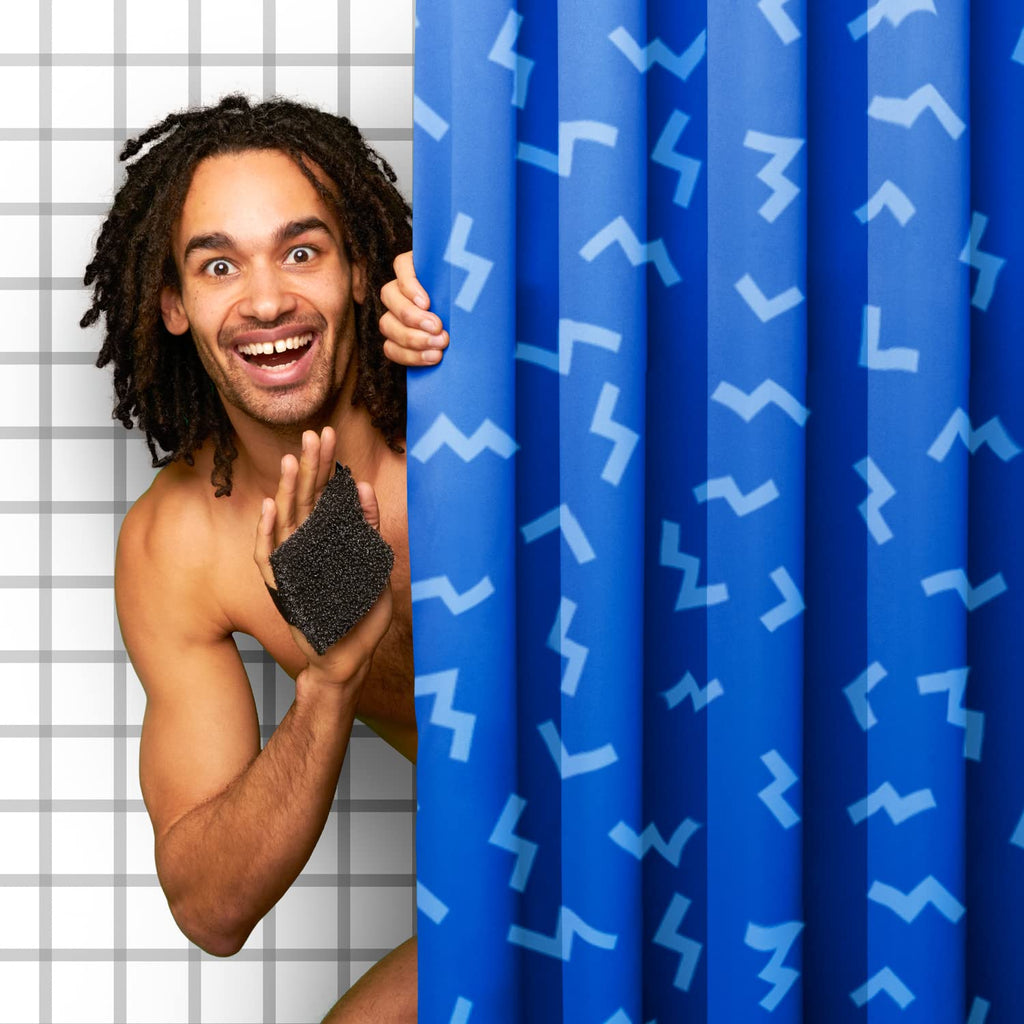 Ballsy Handy Shower Tool – Exfoliating Sponge for Extra Suds (Pack of 2)
