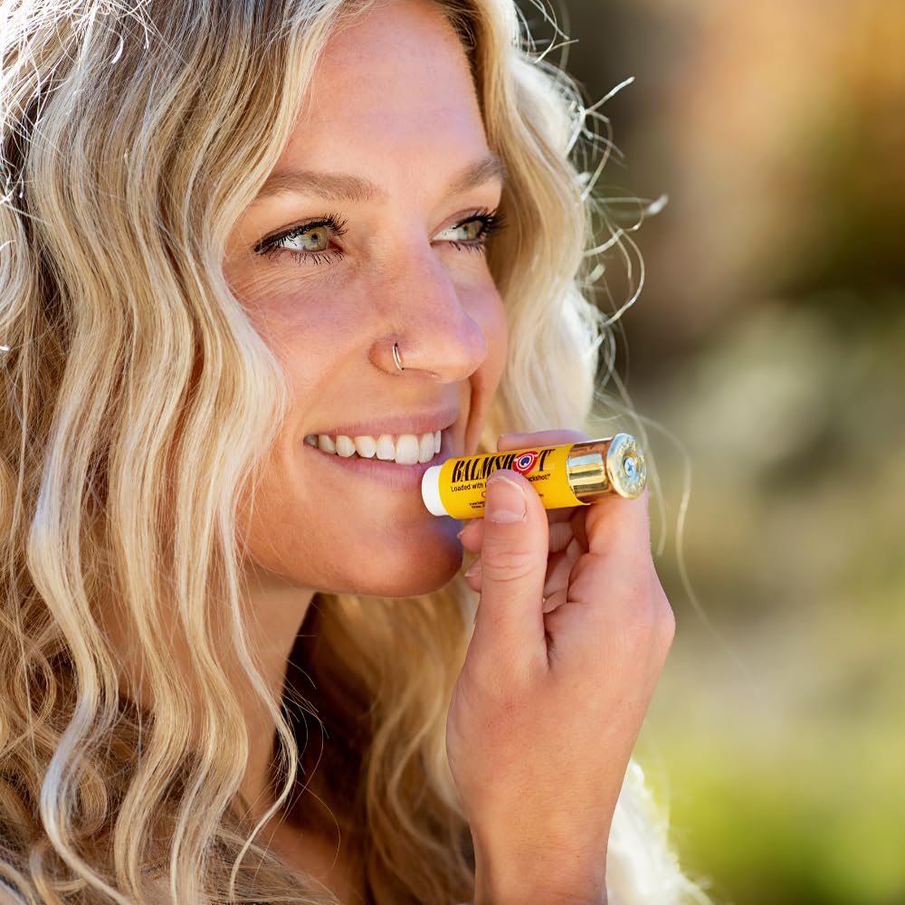 Balmshot Pack of 12 Beeswax Lip Balm SPF 15 – 0.15 oz