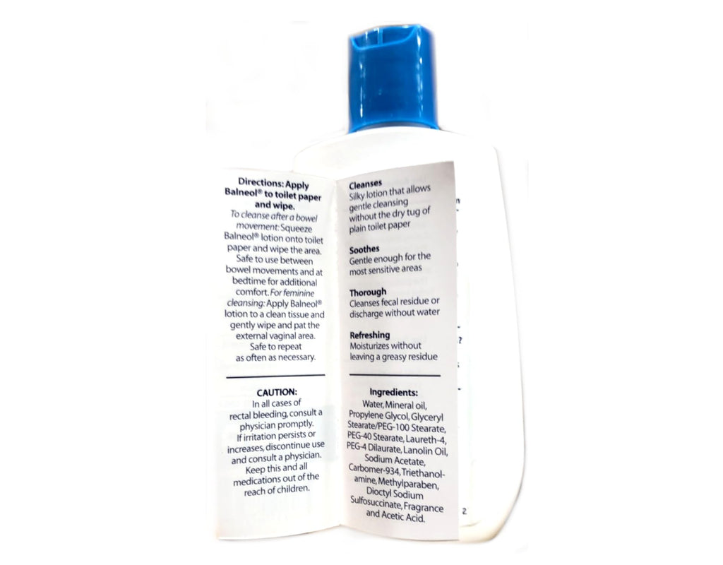 Balneol Hygienic Cleansing Lotion 3.0 oz – Pack of 4