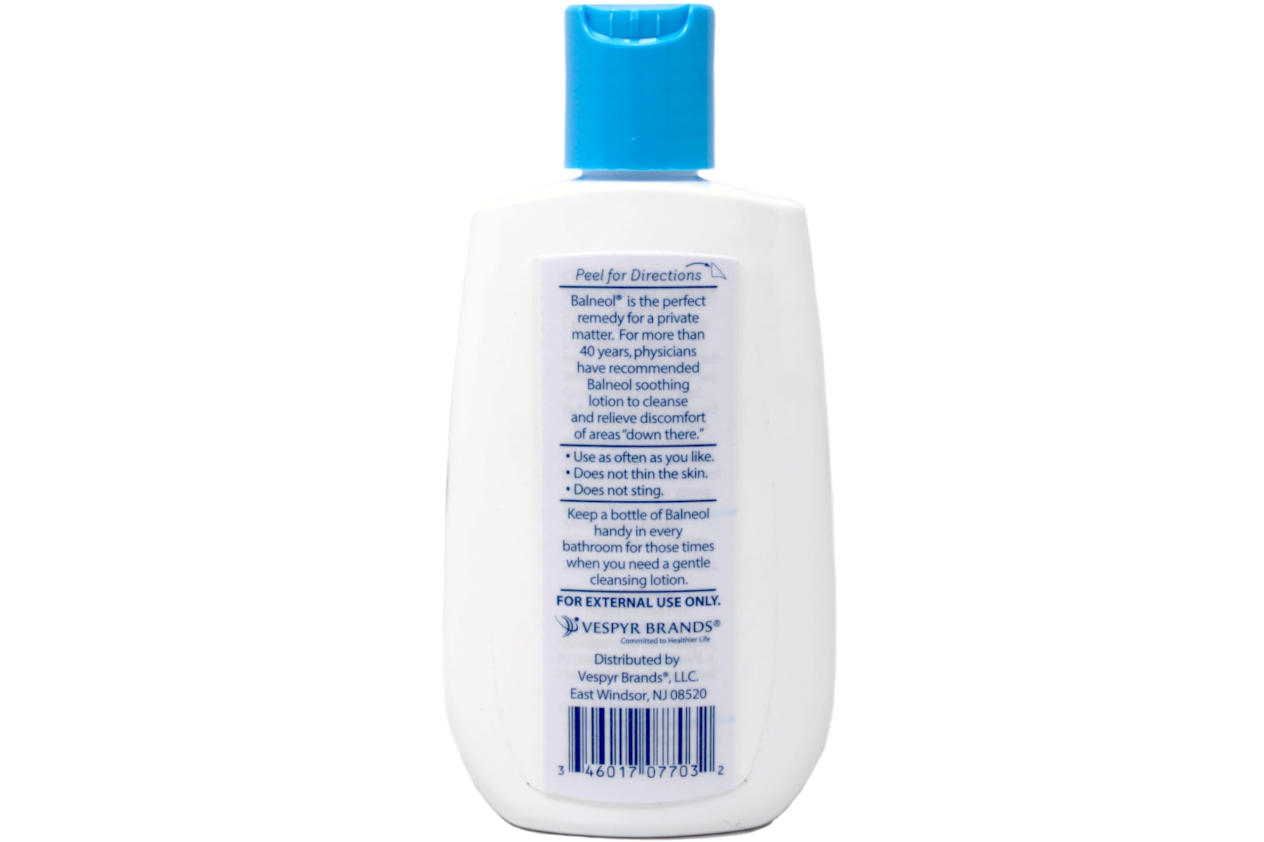 Balneol Hygienic Cleansing Lotion – 3 oz Bundle of 12 | Gentle, No-Rinse Cleanser for Sensitive Skin