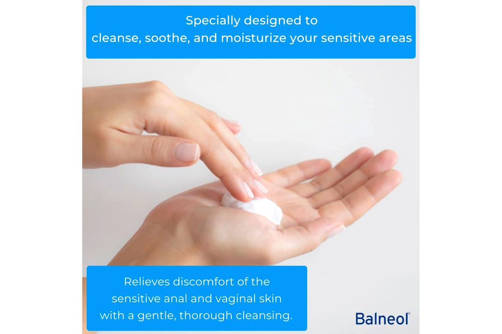 Balneol Hygienic Cleansing Lotion – 3 oz Bundle of 12 | Gentle, No-Rinse Cleanser for Sensitive Skin