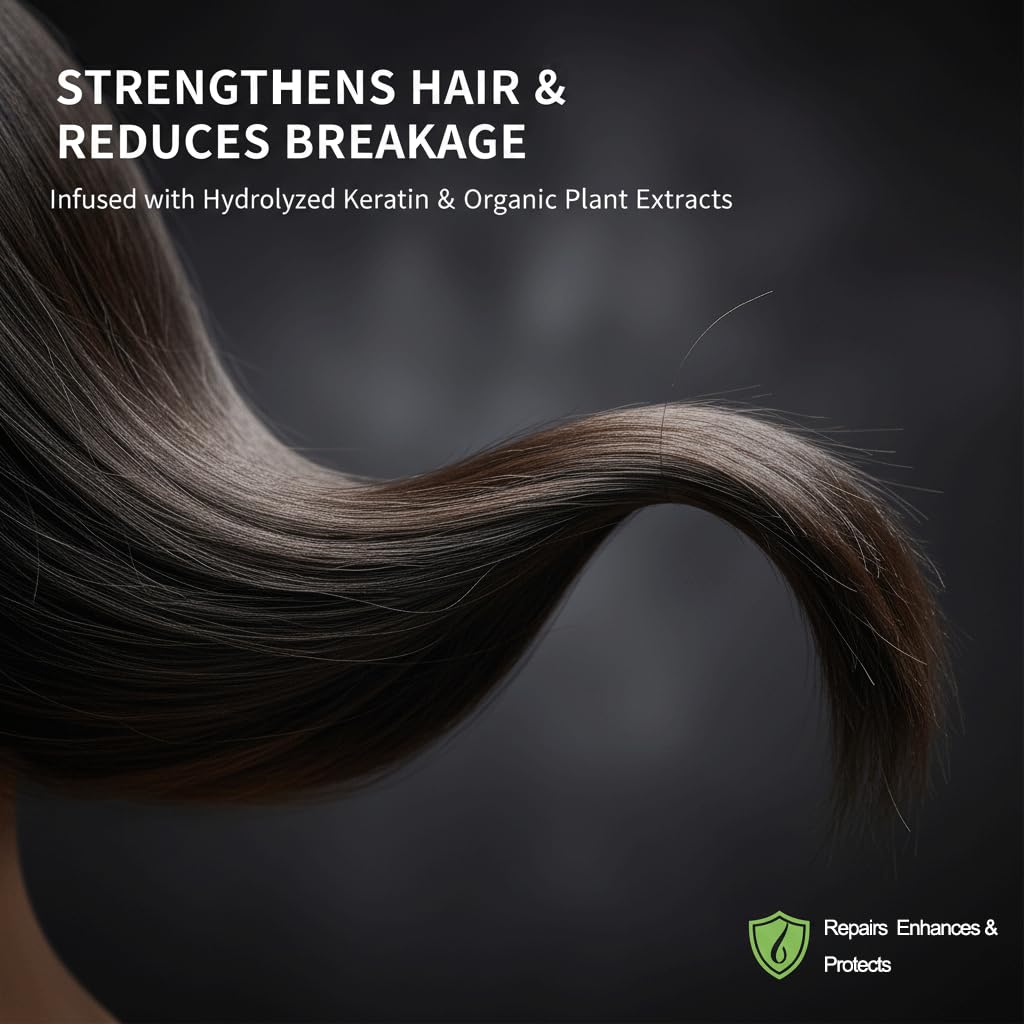 BALPPRD Tiglowa Organic Rosemary Hair Growth Shampoo – Strength, Thickening & Keratin