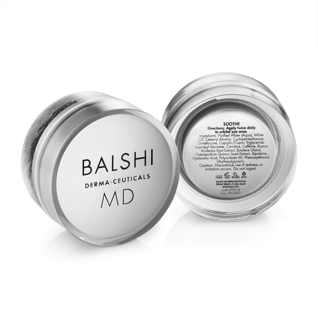 Balshi Derma-Ceuticals MD Soothe Intense Repair Eye Cream — Hydration, Brightening & Firming (0.5 oz / 15 g)