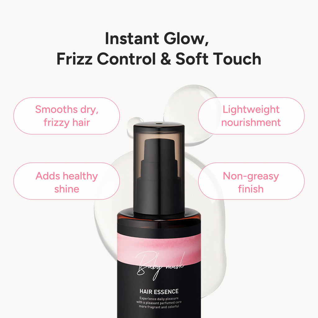 BANANAL 2-in-1 Korean Hair Perfume Oil & Serum – Glass Hair Shine, Frizz Control, Argan Oil & 12 Amino Acids – Alcohol-Free, Paraben-Free – 100ml