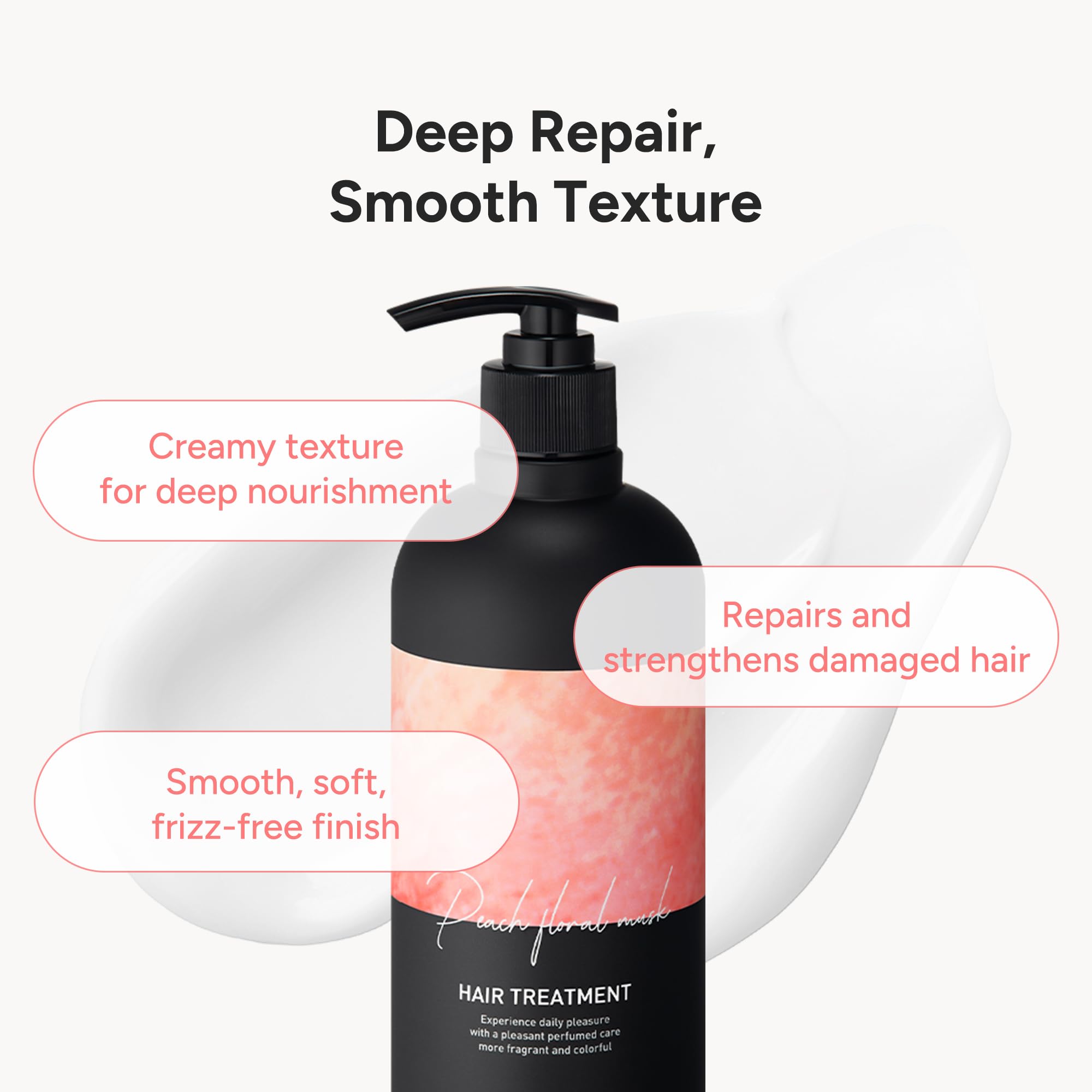 BANANAL Korean Hair Treatment Conditioner – Keratin, Centella & Shea Butter for Damaged Hair (500ml)
