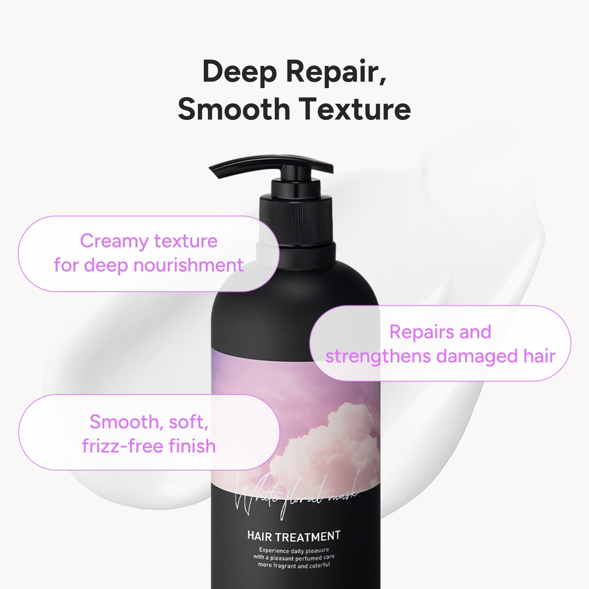 BANANAL Korean Hair Treatment Conditioner – Protein & Moisture for Damaged Hair (Keratin, Centella & Shea)