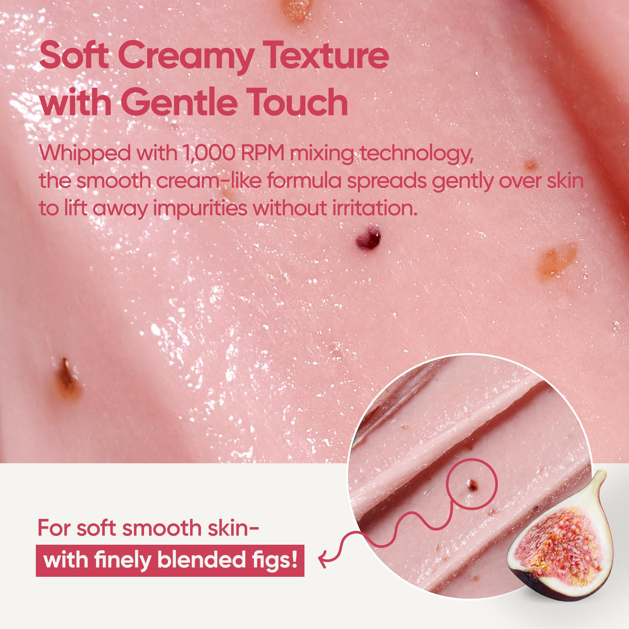 BANILA CO Clean It Zero Fig Berry Moisture Facial Wash – Vegan Gentle Exfoliating Cleanser (180g)