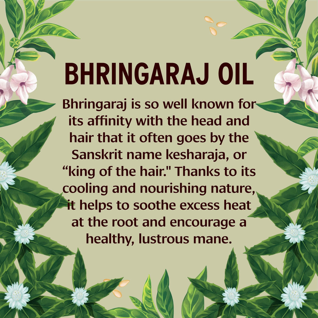 Banyan Botanicals Organic Bhringaraj Oil – Supports Healthy Hair Growth, 8 oz