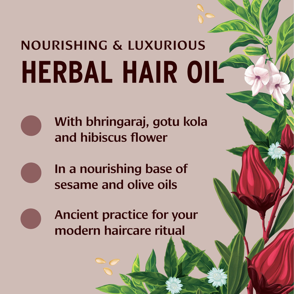 Banyan Botanicals Organic Hair Oil with Bhringaraj & Amla – Ayurvedic Scalp & Hair Care (8 oz, Non-GMO, Sustainably Sourced)