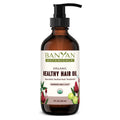 Banyan Botanicals Organic Hair Oil with Bhringaraj & Amla – Ayurvedic Scalp & Hair Care (8 oz, Non-GMO, Sustainably Sourced)