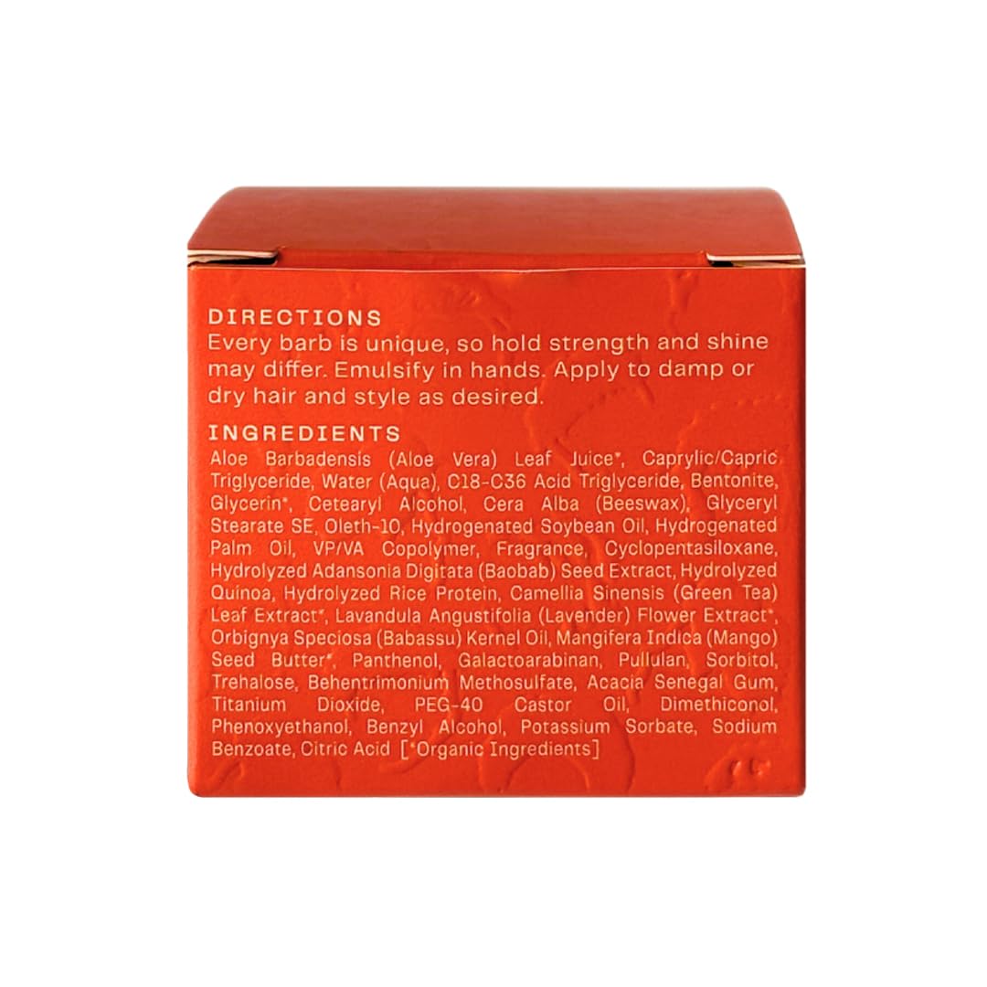 Barb Soft Clay Pomade – Medium Hold, Non-Sticky Water-Based Styling for Women & Men | The Barb Shop 2 oz