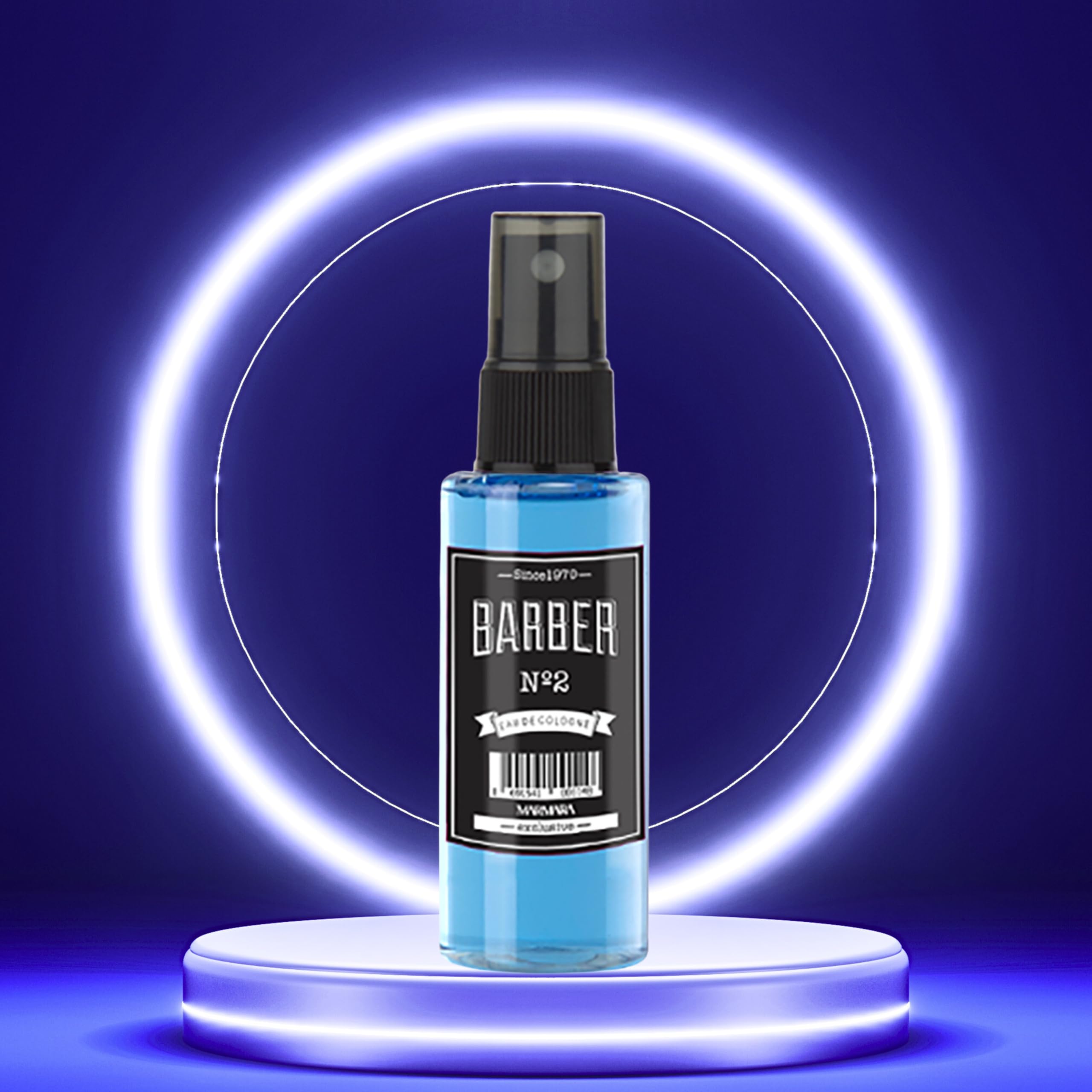 Marmara Barber Cologne No.2 Series – 50ml Bottle for Barbers & Traditional Shaving Fans