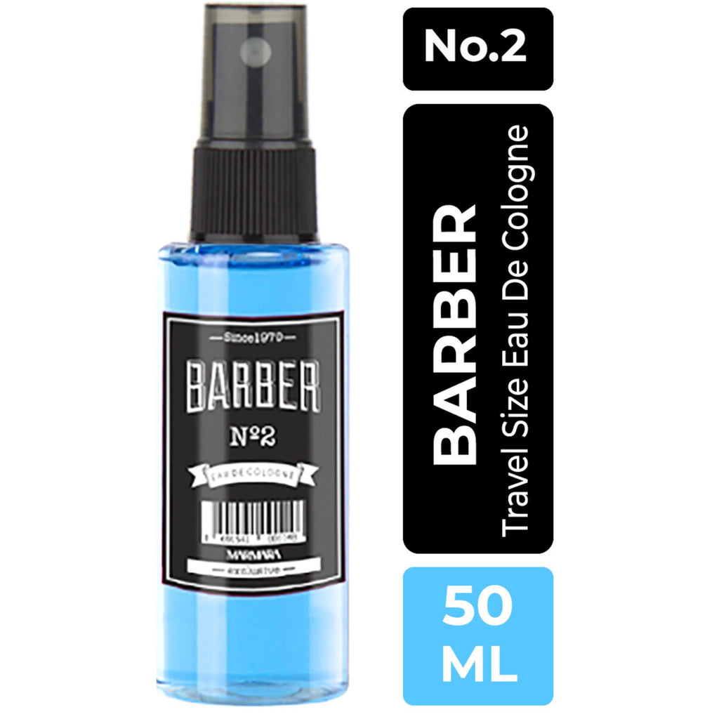 Marmara Barber Cologne No.2 Series – 50ml Bottle for Barbers & Traditional Shaving Fans