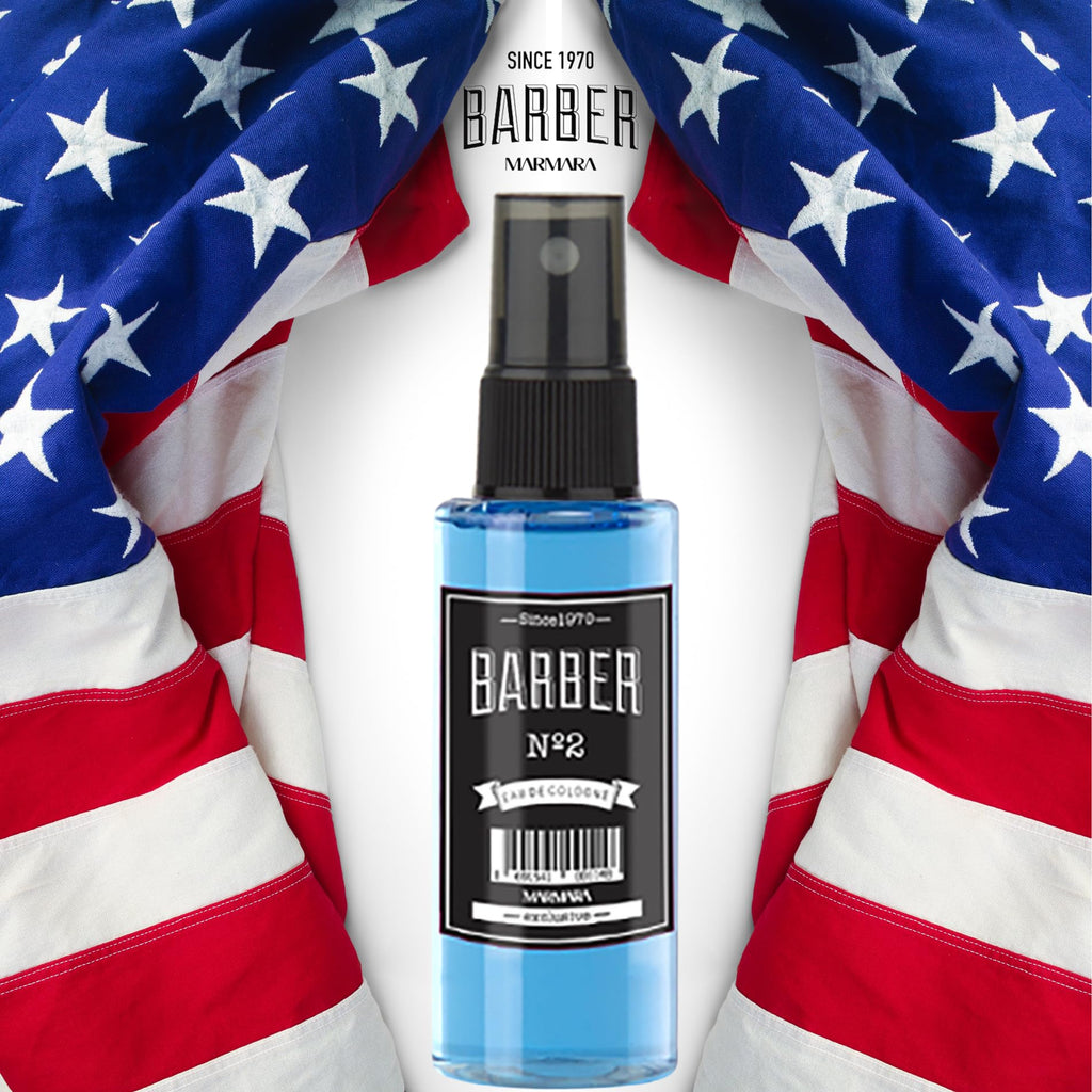 Marmara Barber Cologne No.2 Series – 50ml Bottle for Barbers & Traditional Shaving Fans