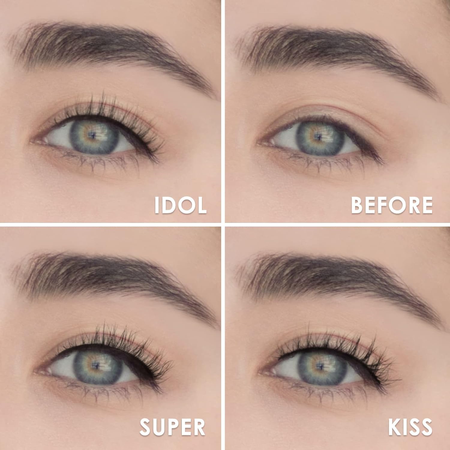 Barbiely 14MM Mink Lashes – 3 Pairs, Natural Cat-Eyes, Cruelty-Free & Reusable