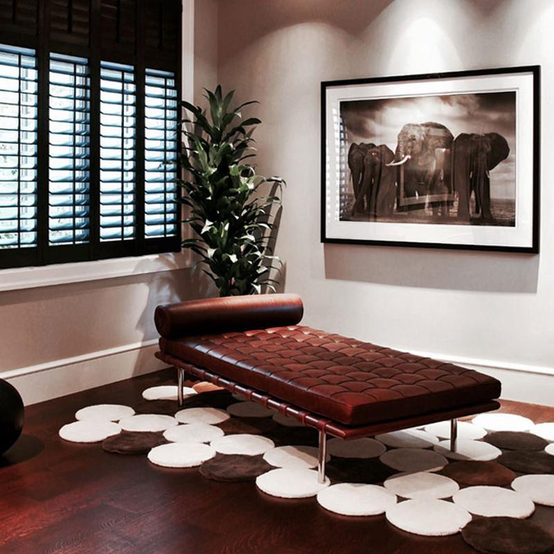 Barcelona Daybed, Real Leather