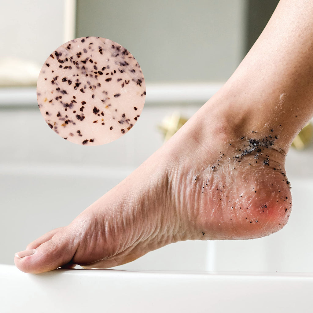 Bare August Foot Scrub – Pure & Natural Exfoliating Treatment for Soft Feet