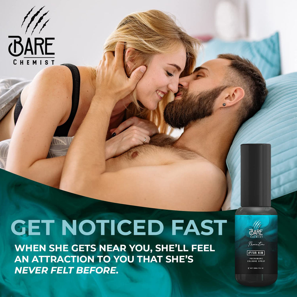 Bare Chemist Maritime Pheromone Cologne for Men – Extra Strong, Alcohol-Free Formula to Attract Women