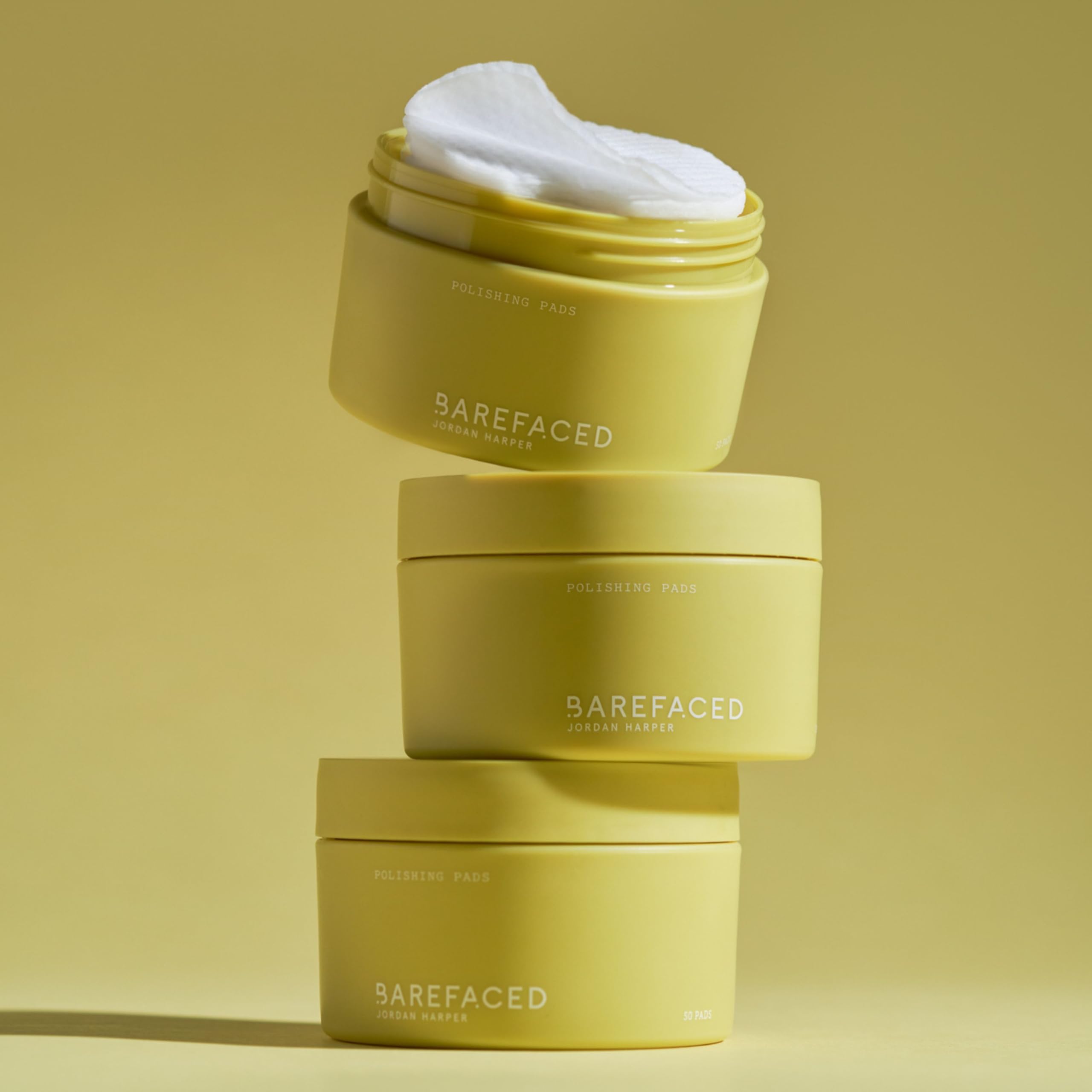 Barefaced Polishing Pads – Clinical-Grade Exfoliating Peel Pads for Face & Body with 15% Glycolic