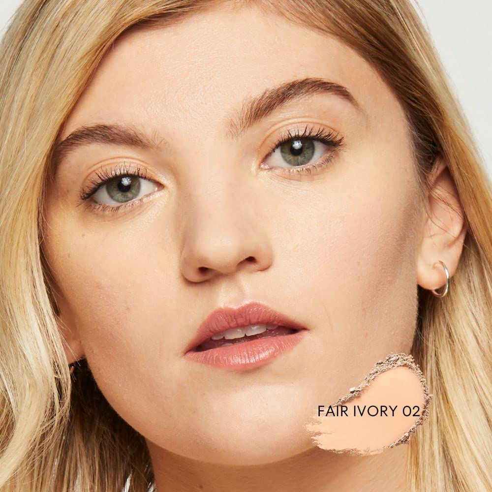 bareMinerals Original Loose Powder Foundation SPF 15 – Fair Ivory 02 | Vegan, Cruelty-Free, Dermatologist-Tested