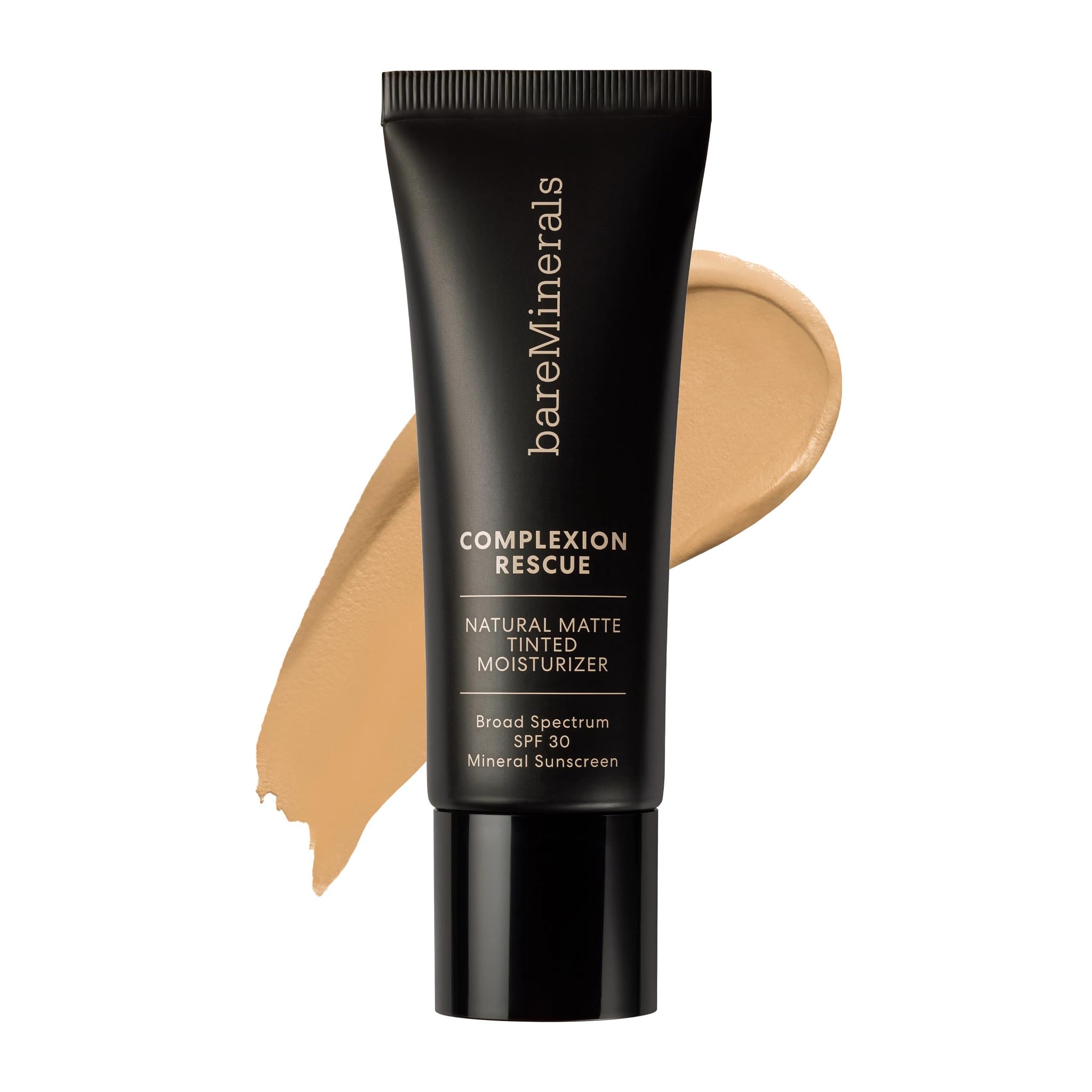 bareMinerals Complexion Rescue Natural Matte Tinted Moisturizer Ginger 06 – SPF 30, Oil-Free, Vegan