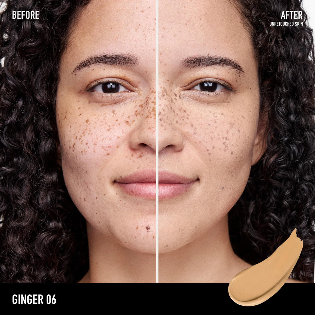 bareMinerals Complexion Rescue Natural Matte Tinted Moisturizer Ginger 06 – SPF 30, Oil-Free, Vegan