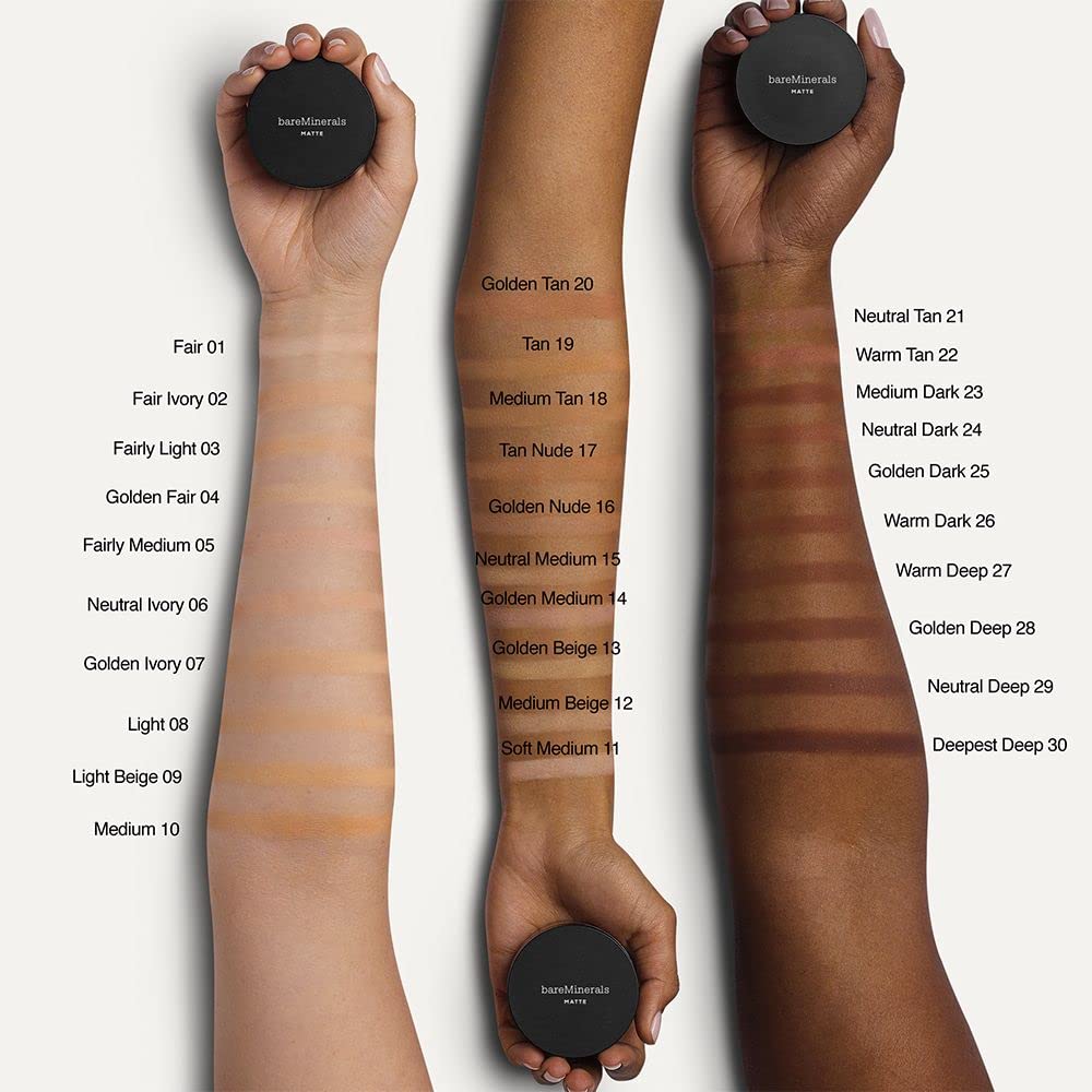 bareMinerals Original Loose Powder Foundation SPF 15 – Fair Ivory 02 | Vegan, Cruelty-Free, Dermatologist-Tested