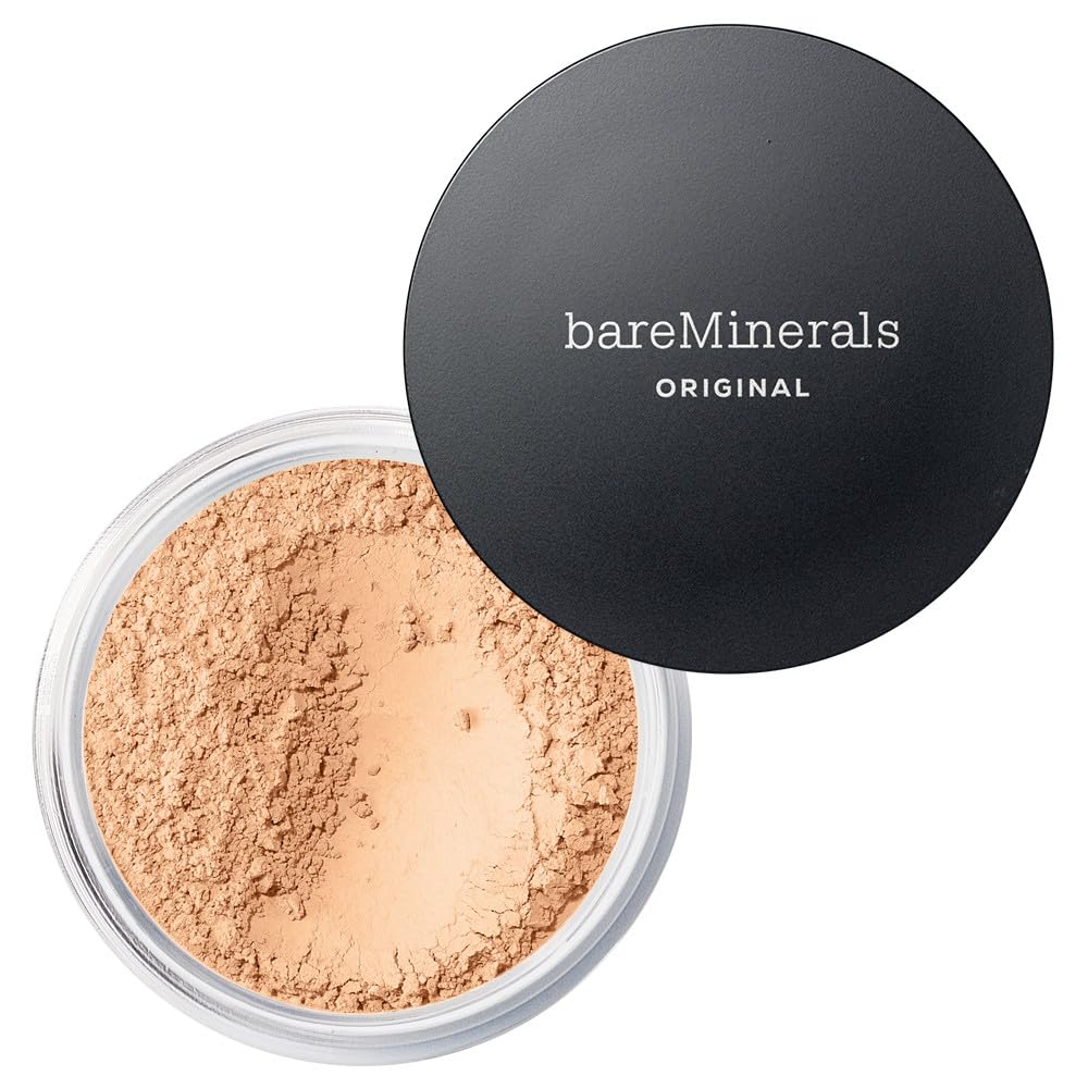 bareMinerals Original Loose Powder Foundation SPF 15 – Fair Ivory 02 | Vegan, Cruelty-Free, Dermatologist-Tested