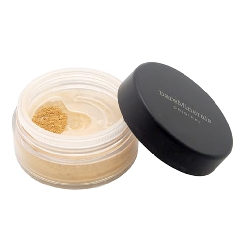 bareMinerals Original Loose Powder Foundation SPF 15 — Golden Medium 14 | Vegan, Cruelty-Free, Dermatologist-Tested