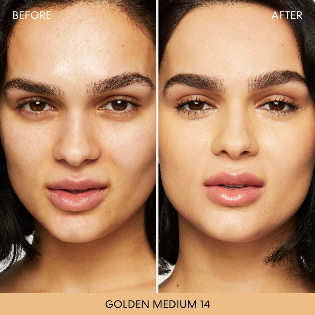bareMinerals Original Loose Powder Foundation SPF 15 — Golden Medium 14 | Vegan, Cruelty-Free, Dermatologist-Tested