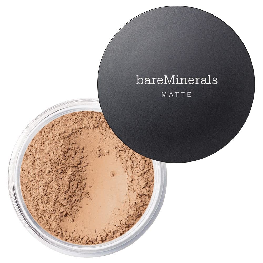 bareMinerals Original Matte Loose Mineral Foundation SPF 15 – 12 Medium Beige | Vegan & Cruelty-Free
