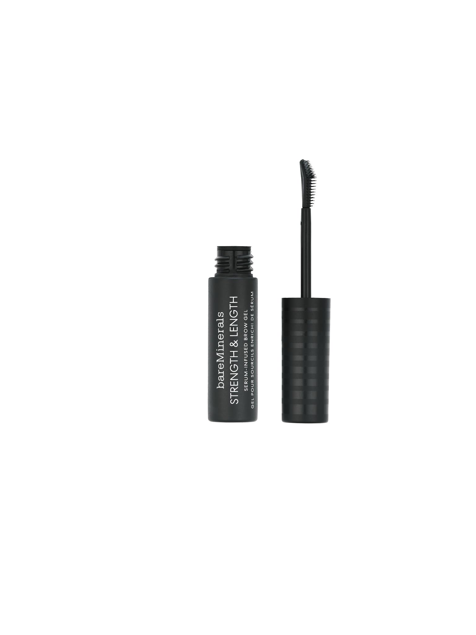 bareMinerals Strength & Length Serum-Infused Brow Gel – Vegan Brow Gel for Tint, Shape & Definition