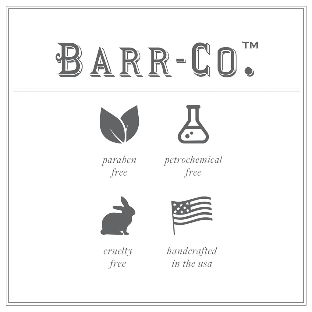 BARR-CO Fir & Grapefruit Hand & Body Cream – Woody Citrus Scent, 3.4 oz