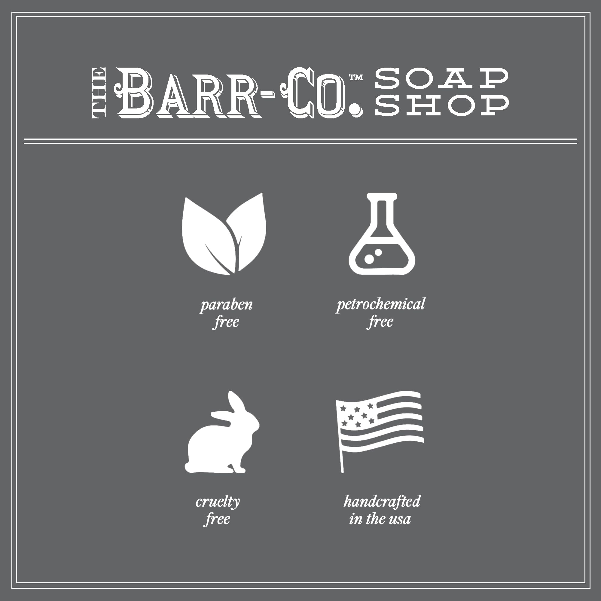 BARR-CO Honey Mint Hand Soap Refill – Natural, Moisturizing Vegan Formula, 16 fl oz