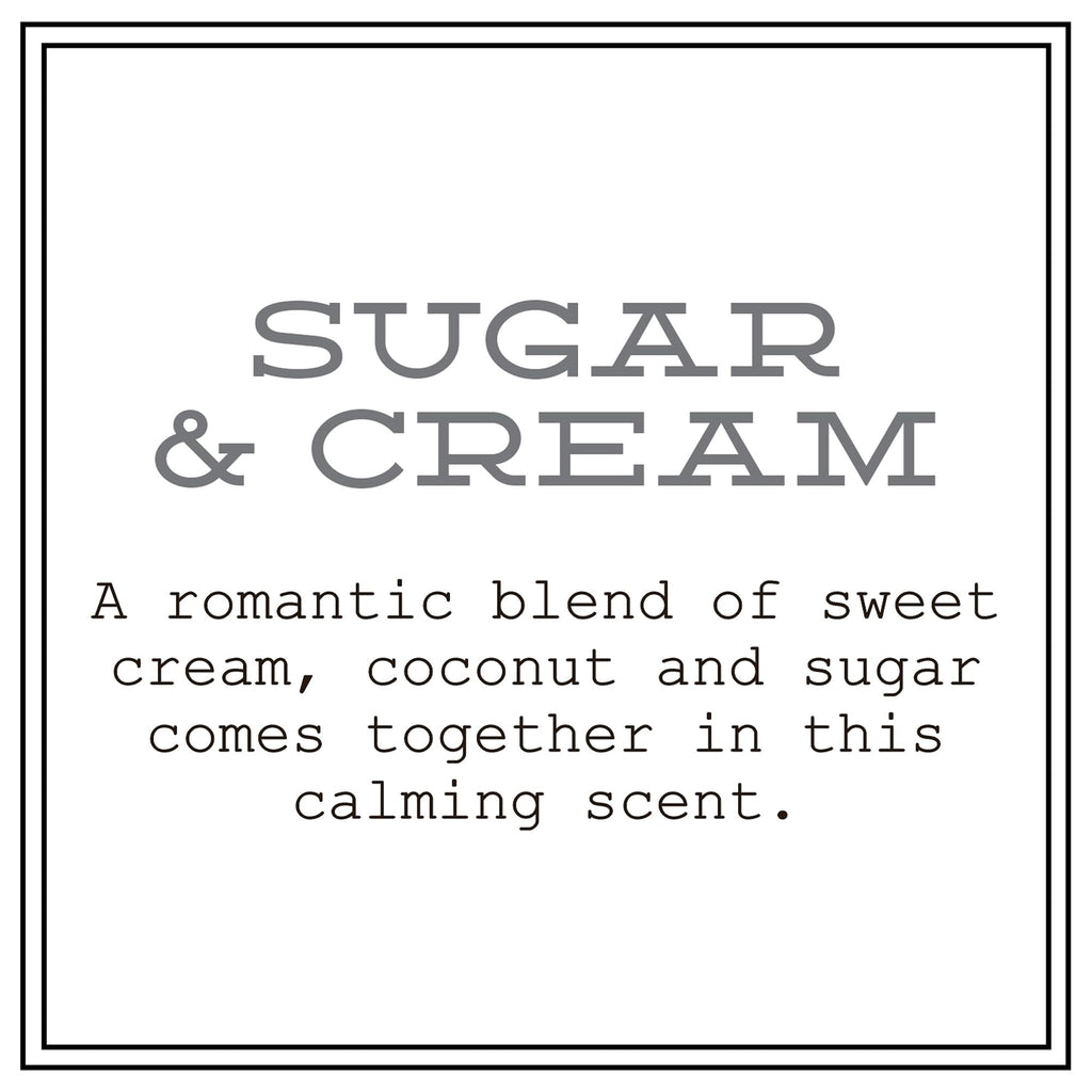 BARR-CO Sugar & Cream Hand Soap Refill – Sweet Cream, Coconut & Sugar Scent, Vegan, Moisturizing, 16 oz