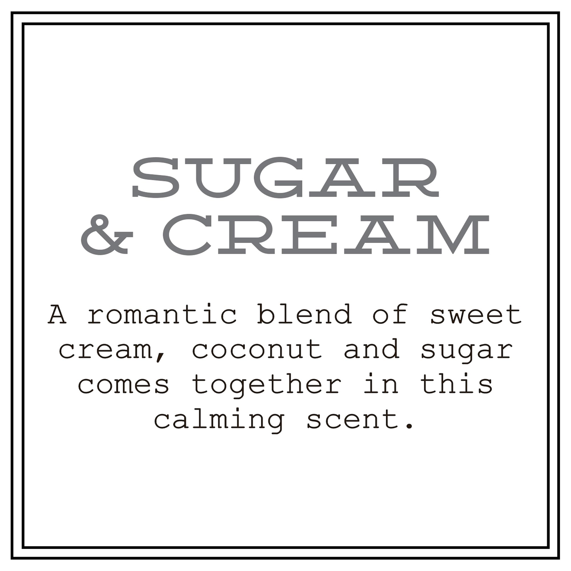 BARR-CO Sugar & Cream Hand Soap Refill – Sweet Cream, Coconut & Sugar Scent, Vegan, Moisturizing, 16 oz