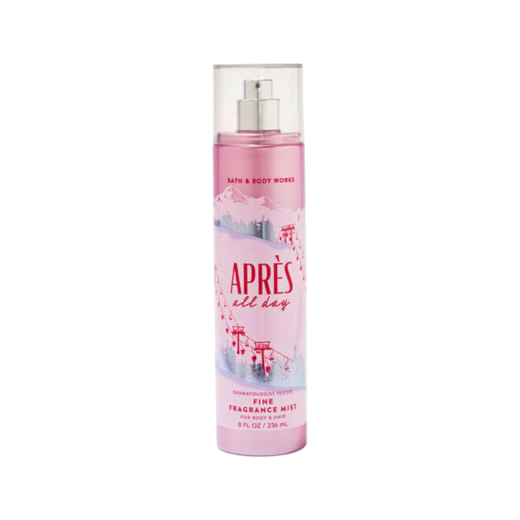 Bath & Body Works Après All Day Fragrance Mist – 8 oz | Sparkling Snow, Iced Peonies & Woods