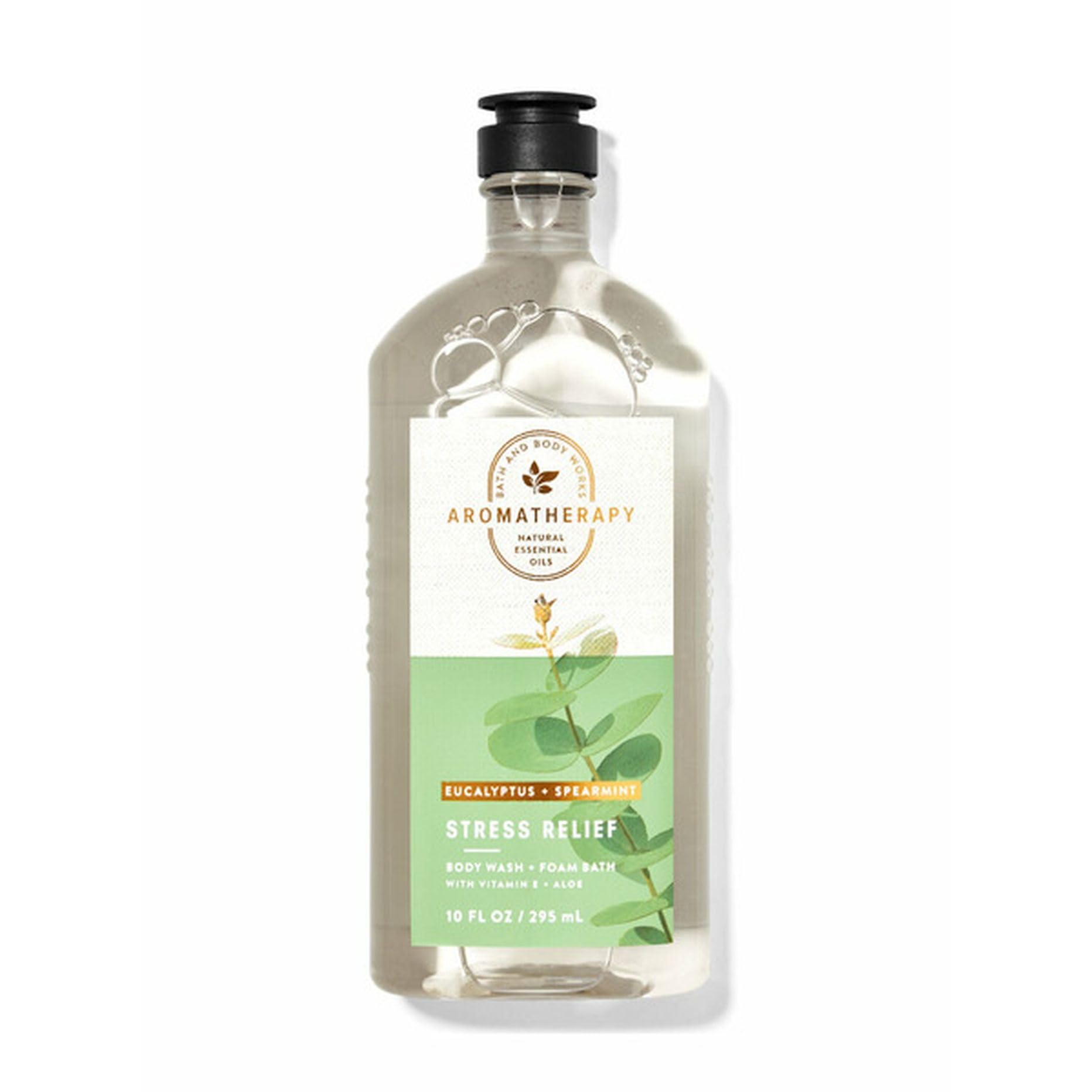 Bath & Body Works Aromatherapy Eucalyptus & Spearmint Body Wash & Foam Bath, 10 fl oz